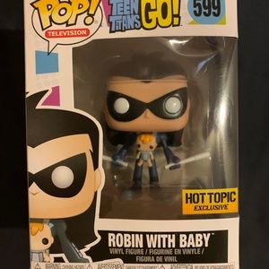 Robin with baby #599 Funko pop Hot Topic Exclusive